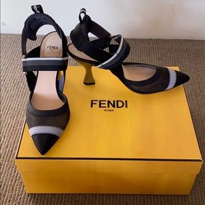 Fendi slingback high heels